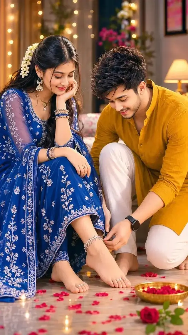 Romantic Love & Caring Couple β€οΈπΉ | Beautiful Indian Love Story